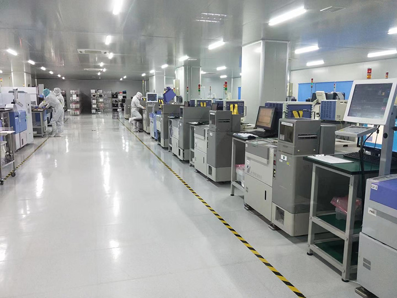 Workshop-of-wafer-testing-machine